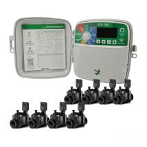 Programmateur d'arrosage extérieur 8 zones Rain Bird ESP-TM2 Arrosage automatique du jardin 8 Electrovannes 100HV 24V 1''
