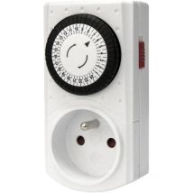 Mini programmateur mecanique journalier - 30 min - 48 programmes - GAO