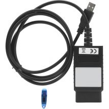 Jeffergarden Programmeur de clé de voiture 4 en 1, outil de programmation à correspondance rapide avec Dongle usb adapté pour Ford