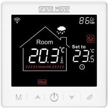 Programmierbarer Thermostat Wi-fi Sn-10, 16 A, 230 V, Weiß