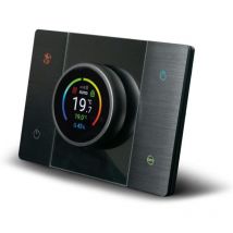 Smart Connected Chronothermostat 230V Satin Anthrazit Aluminium AVE 445CRTANS-W