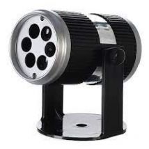 Proiettore a led chiaro multimaschera decoro natalizio luminoso