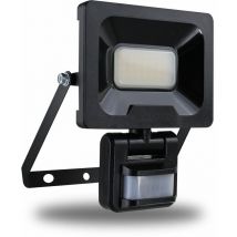 Proiettore da parete nino 20W 1600lm - Rilevatore di movimento - Nero Arlux Lighting