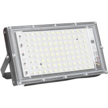 Proiettore LED super luminoso da 100 W, 10000 luminosi, angolo del fascio di 120°, bianco freddo, impermeabile, IP66, 220-240 V, adatto per cortili e