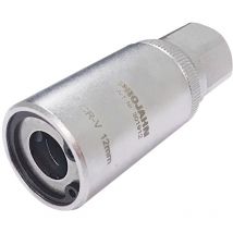 Projahn 1/2 (12.5 mm) Steckschlüssel-Einsatz für Gewindestangen, Stockschrauben und Stehbolzen M8