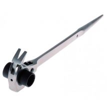 2319221 - Chiave a cricchetto per ponteggi, da 19 x 22 mm, con martello e levachiodi integrati - Projahn