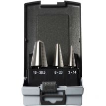 Projahn - Blechschälbohrer-Set hss-g 3-tlg. Größen 1-2-3 / ø 3,0 - 30,5 mm