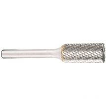Hartmetallfräser, Form b Zylinder mit Stirnverzahnung d1 6.0 mm, Schaftdurchmesser 6.0 mm Schnellfrässchliff für Aluminium - Projahn