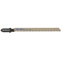 Stichsägeblatt PU75127 hcs 100x6,5x1,27mm - Verzahnung 2,5mm 5er Pack - für Acrylglas - Projahn