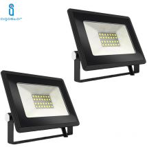 Spot led smd 20W slim outdoor IP65 cold light 2 pieces