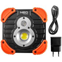 Tresice France - Projecteur à batterie neo tools 99-040 750 + 250 lm cob rechargeable