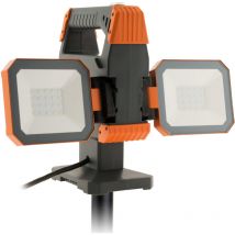 Elexity - Projecteur de chantier sur trépied 2x15W 2500lm IP54 - Zenitech
