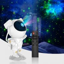 Gotrays - Projecteur de galaxie d'astronaute Starry Sky Night Light, projecteur d'étoile d'astronaute avec nébuleuse, minuterie et télécommande,