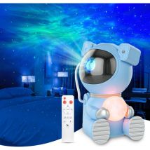 Gotrays - Projecteur de lumière d'astronaute, projecteur de galaxie pour la chambre à coucher, projecteur d'étoile avec la lumière de lune, lumière