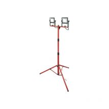 Ratio - Projecteur double led duolec WorkLine 5000K 20Wx2 6.600 lm avec trépied - talla