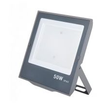 Projecteur Extérieur gris 50W IP65 - Blanc Neutre 4000K - 5500K Silamp