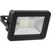 Projecteur extérieur led, 20 w, avec 1700 lm, lumière blanche neutre (4000 k) et presse-étoupe M16, adapté à une utilisation en extérieur (IP65)