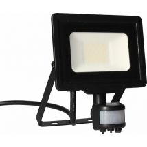 Arlux Lighting - Projecteur Mural kreon 20W 1700lm - Detecteur de Mouvement - Noir