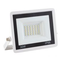 Greenice - Projecteur led 30W 2 400Lm 6000oK IP66 Dimmable 60 000H Finition Blanc [LM-6004-W-CW]