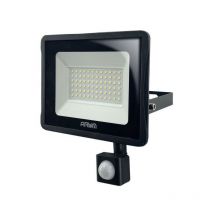 Projecteur led 30W Noir détecteur de mouvement extérieur IP44 Température de Couleur: Blanc neutre 4000K