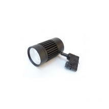 Projecteur LED 45W pour rail 3 allumages gris orientable 185X154mm 3000K 4000lm 230V 38° IP20 RAFALE TRAJECTOIRE 003723C