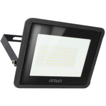 Arum Lighting – Projecteur Led 50w 4500 Lumens – Ip65 Pour Extérieur – Température De Couleur 6000k – Économie D'Énergie 80% Par Rapport Halogène