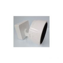 Targetti - Projecteur led 54W blanc ø 184mm pour rail monophasé 3 allumages 3000K 3194lm 230V 27° IP40 Zeno Large 1T5385EL