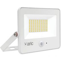 Aric - projecteur à led wink 2 - 50w - 3000k - blanc - sensor 51305