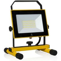 Projecteur led portable 30W 2700Lm 6500K Extérieur/Intérieur IP65 Aslo