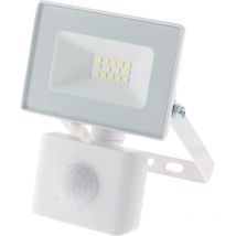 Zenitech - Projecteur led de chantier - Technologie Sensor - 10W 900lm IP65 6500K - Blanc
