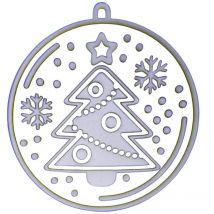 Projecteur led déco de Noël - 2 m de projection - Boule de Noël