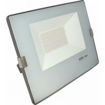 Silumen - Projecteur led Extérieur 50W IP65 bleu gris - Unité / Blanc Froid