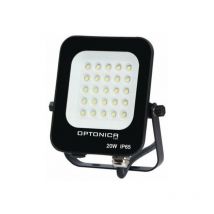 Silamp - Projecteur led Extérieur smd 20W IP65 Noir - Blanc Neutre 4000K - 5500K