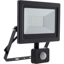 Projecteur led étanche IP44 2400lm 30W - noir Elexity