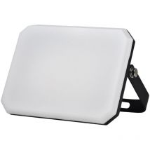 Alcapower - Projecteur led Noir 230V 20W 4000K Couvercle Laiteux 2000lm 112x80x25,5 mm