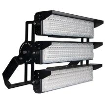 Projecteur LED Puissant Industriel 750W 170lm/W IP66 Noir Orientable - Blanc Neutre - SILUMEN