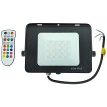 Digilamp - Projecteur led rgb 50W Étanche IP65 Forte luminosité