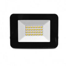 Projecteur LED Extérieur LUMOS SLIM - 20W Miidex Lighting blanc-froid-6000k - noir