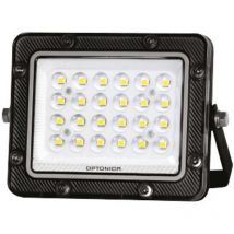 Projecteur led smd 20W 2000lm Blanc Chaud 3000K Corps Noir IP65 - 139.6x97.6x23.7mm