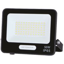 Projecteur led smd 50W 4500lm IP65 Corps Noir 120° Blanc Chaud 3000K - 188x170x32mm