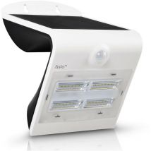 Projecteur Led Mural Solaire blanc Détecteur de mouvements 3.2W 400 Lm Aslo