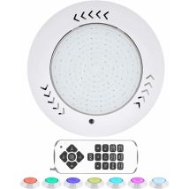 Famille - gabrielle Projecteur Piscine rgb Multi-Couleur 30W,Lumières led Submersible Étanche IP68 avec Télécommande pour Piscine Decoration Fête
