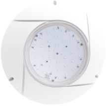 Projecteur Led Plat 60 Led 13w – Éclairage Piscine Blanc – Flux Lumineux 1450 Lumens – Indice De Protection Ip68 – Durée De Vie 10 000 H – Seamaid
