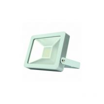 Fox Light - Projecteur plat smd 20W - 1400 Lm - 4000/6500K - IP65 - Coloris blanc