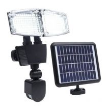 Lumi Jardin - Douglas - Projecteur solaire - H23cm - avec led - avec detecteur de mouvement - Blanc