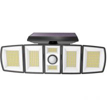 Projecteur solaire avec détecteur ANDOVER XL Noir ABS 1000LM