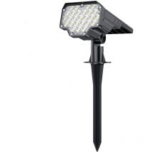 Projecteur solaire détecteur crepusculaire 26 pcs led 650 lumens