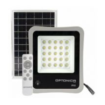 Silumen - Projecteur Solaire led 30W IP65 (Panneau Solaire + Télécommande Inclus)