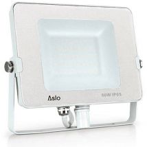 Aslo - Projecteur led spot blanc 20W smd 1600Lm Blanc chaud 3000K 230V Extérieur/Intérieur IP65 Chantier Travaux