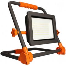 Arlux Lighting - Projecteur pliable 50W 4500lm orange-anthracite